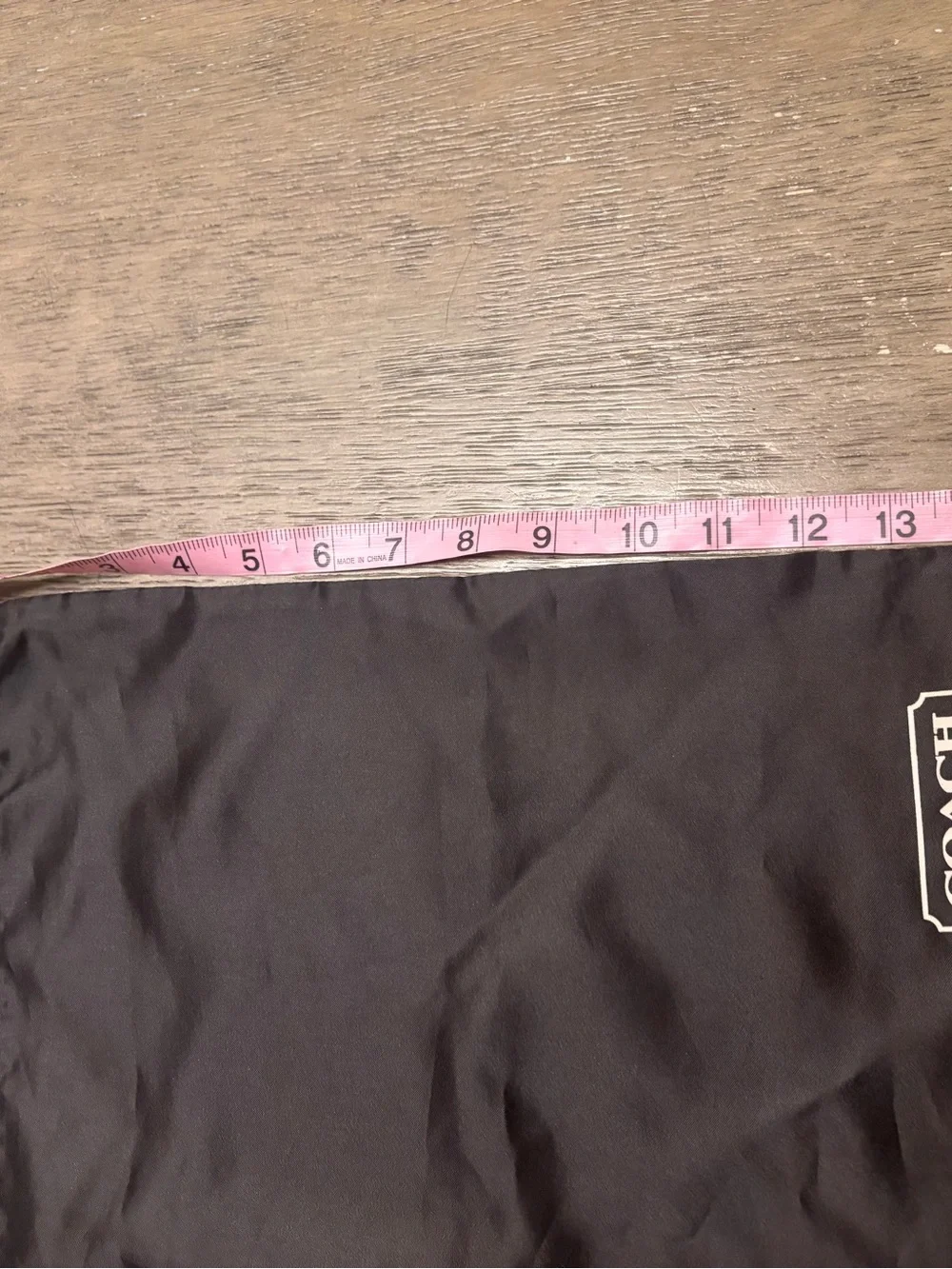 Coach med Dust Bag 14x10